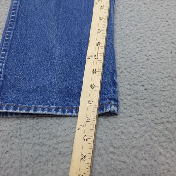 Wrangler Men's Straight Jeans - Blue - Picture 9 of 11